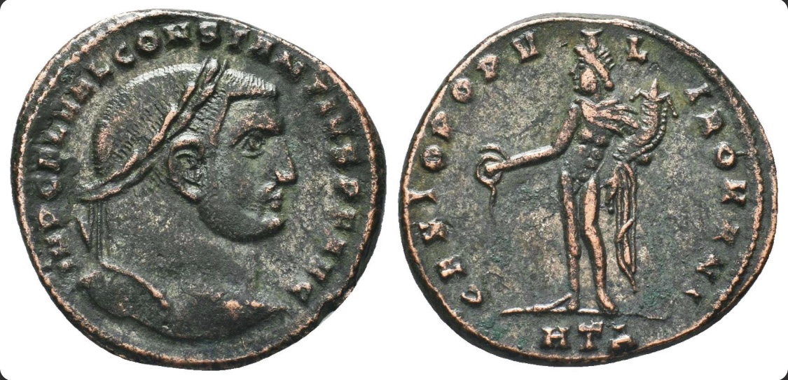 Roman-Coins-Of-The-Second-Tetrarchy-And-Later,-305-324